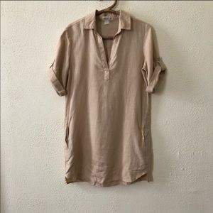 Anthropology cloth and stone dress